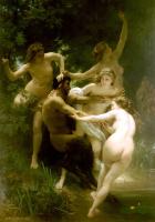 Bouguereau, William-Adolphe - Nymphs and Satyr